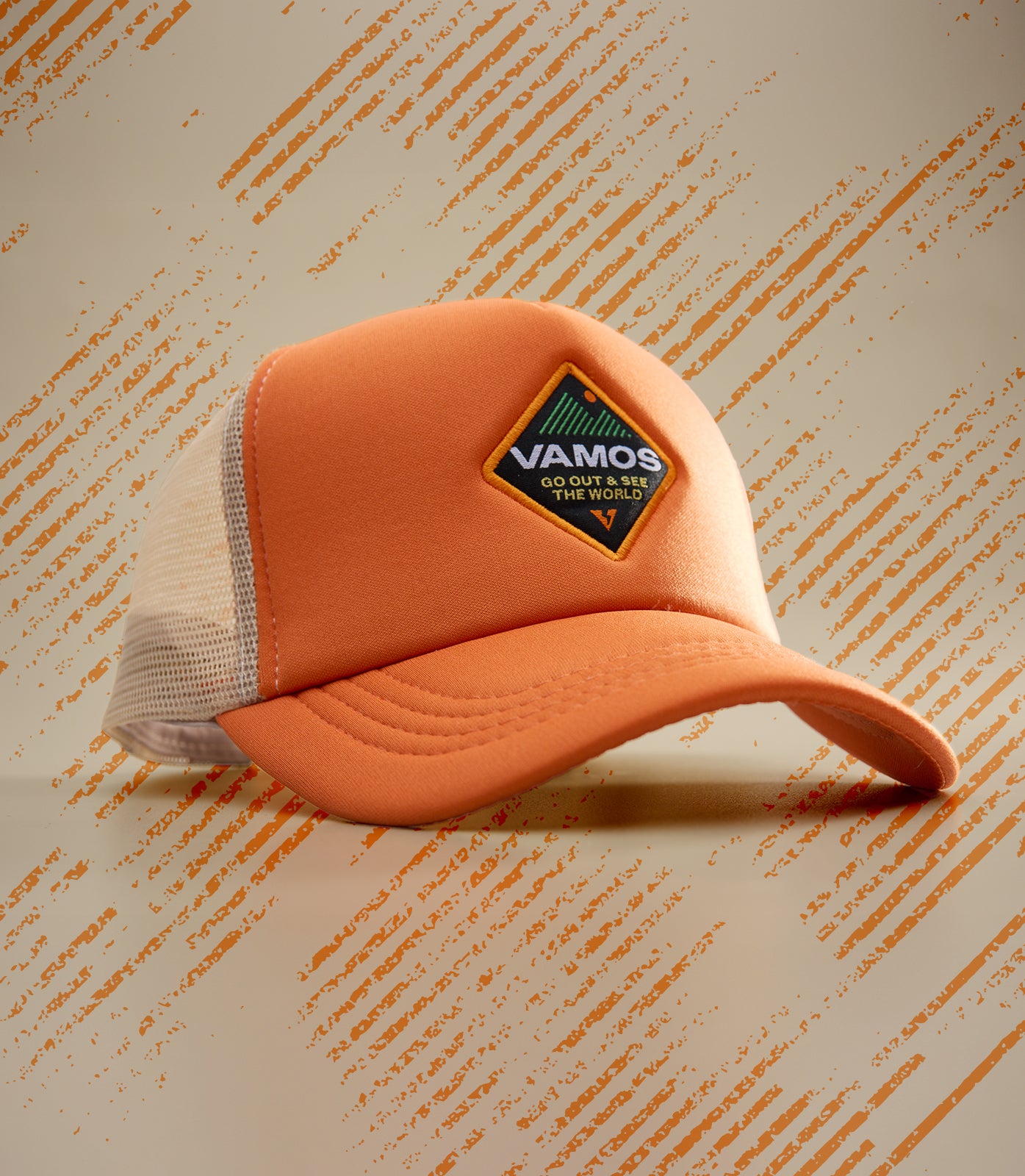 VISTRA (ORANGE) VAMOS TRUCKER CAP