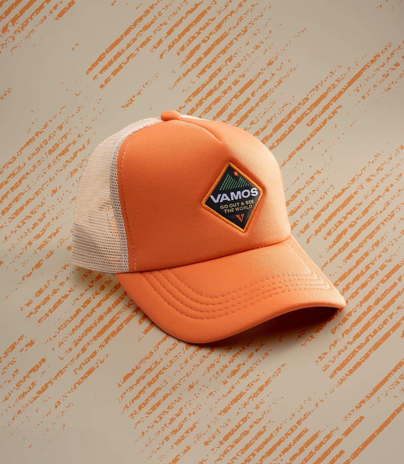 VISTRA (ORANGE) VAMOS TRUCKER CAP