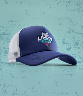 VOLONTE PERF+ VAMOS TRUCKER CAP (NAVY/WHITE)