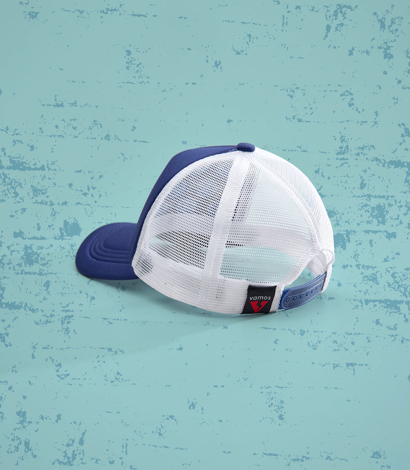 VOLONTE PERF+ VAMOS TRUCKER CAP (NAVY/WHITE)