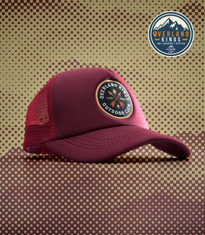 VOYAGER (MAROON) TRUCKER CAP