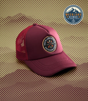 VOYAGER (MAROON) TRUCKER CAP