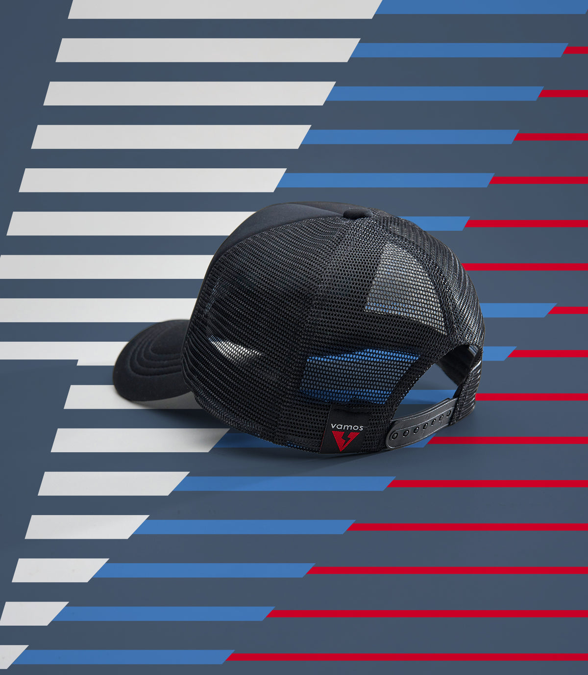 XANDER PERF+ VAMOS TRUCKER CAP (BLACK)