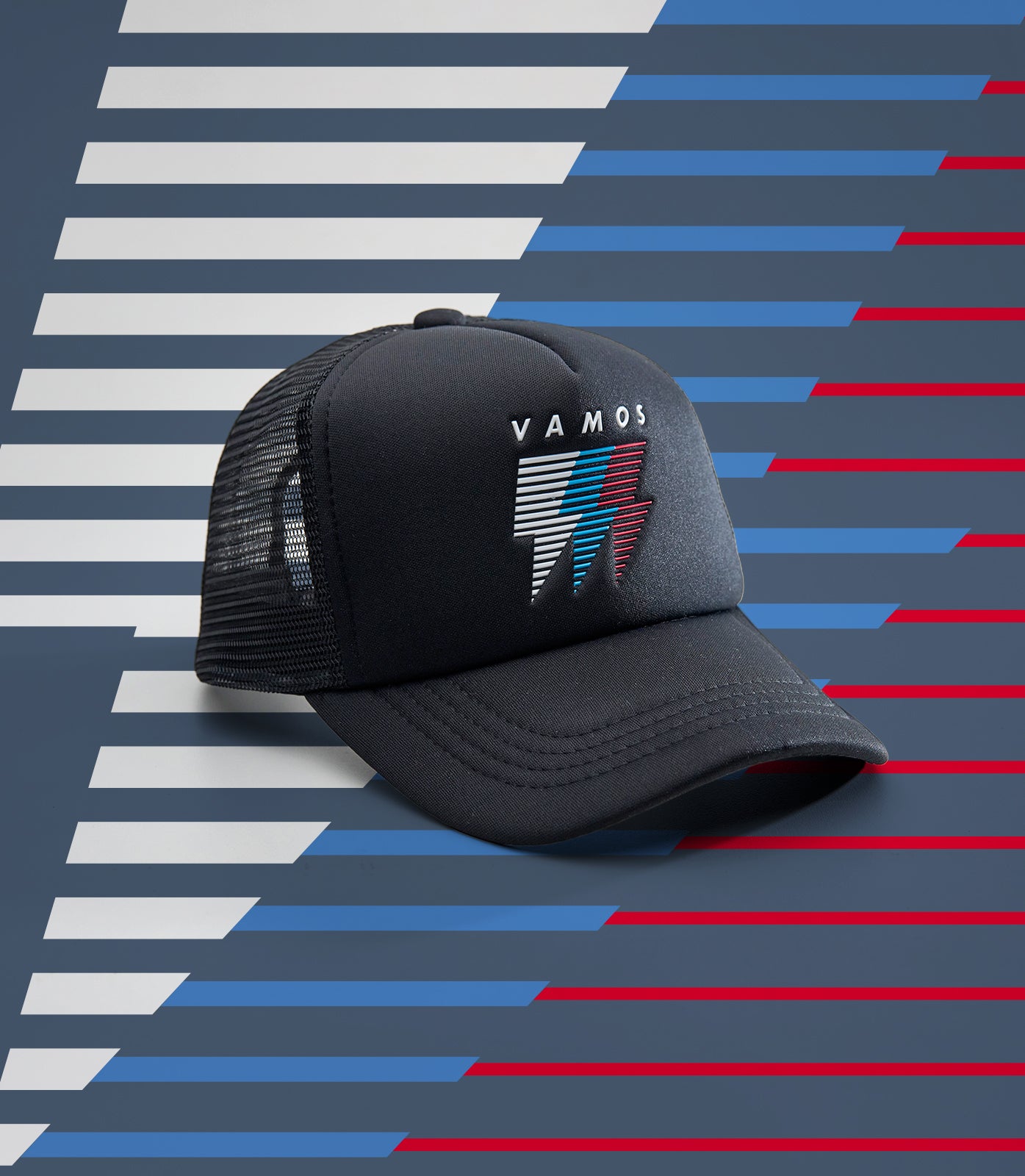 XANDER PERF+ VAMOS TRUCKER CAP (BLACK)