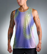 YIANNIS VAMOS SINGLET (NEON GREEN/PURPLE)