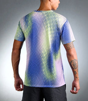 YIANNIS VENGA TEE (NEON GREEN/PURPLE)
