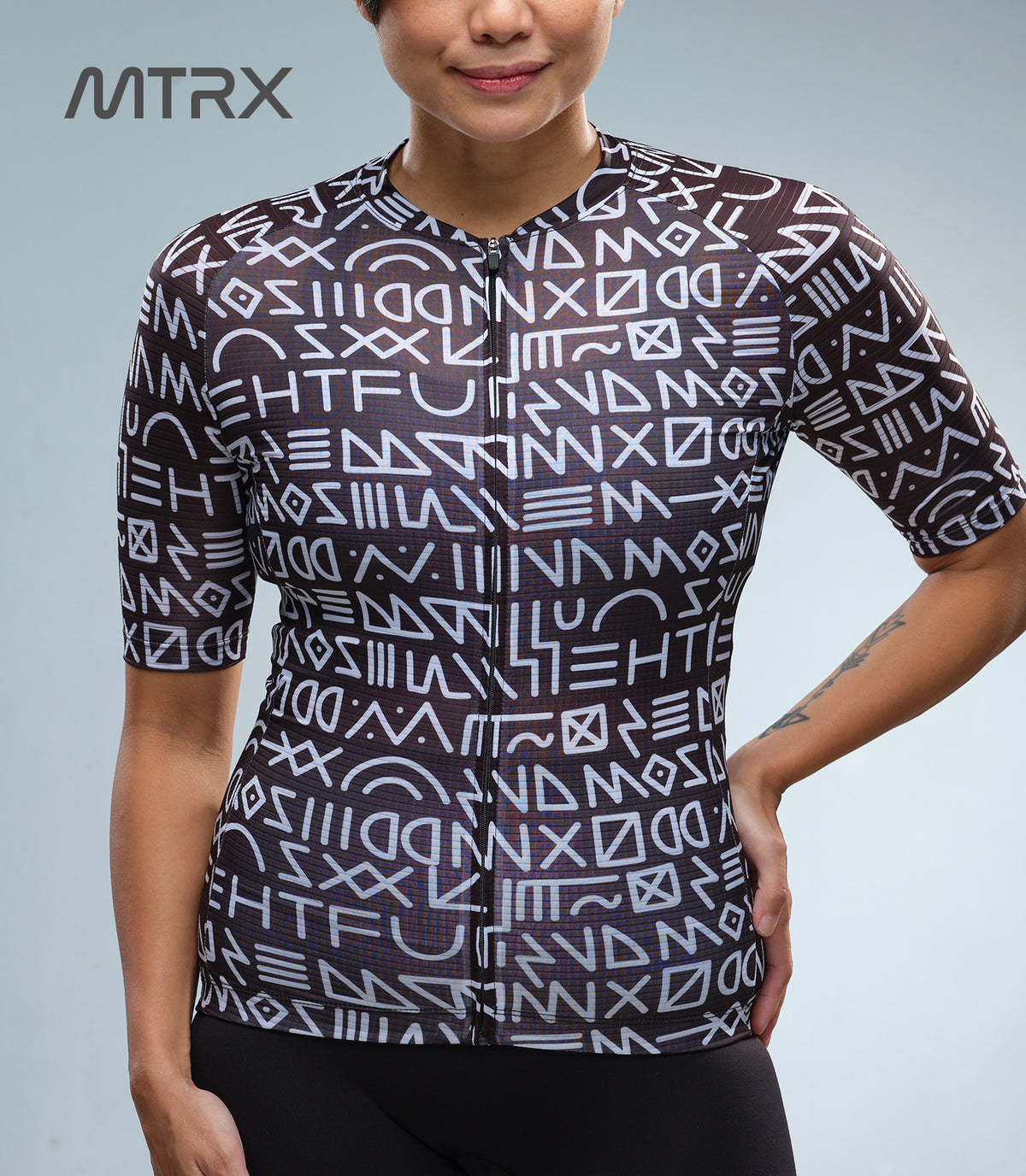 MTRX WOMEN'S CYCLING TOP (BLACK)