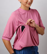 KATHY NURSING TOP (PINK)