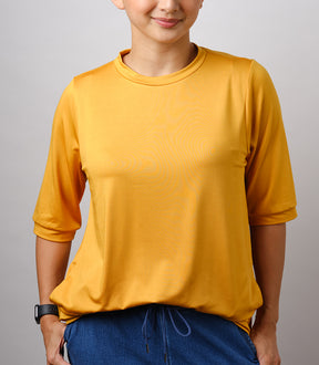 KATHY NURSING TOP (MUSTARD)