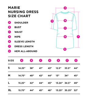 MARIE NURSING DRESS (MUSTARD)